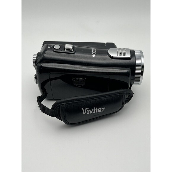 Vivitar DVR 810HD Black Lightweight Handheld HD Camcorder & Case UNTESTED - Picture 4 of 7